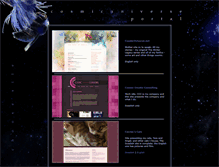 Tablet Screenshot of cosmicuniverse.net